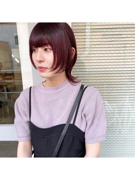 ミント(mint) ナチュラルなウルフカット！人気のバランス◎