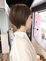 ジールヤマグチ 朝霧駅前店 【ショートボブ】マーブ/イルミナカラー/白髪ぼかし/韓国