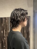 アンサム 下北沢店(UNSOME)&nbsp;ツイストスパイラルパーマ　ウルフカット