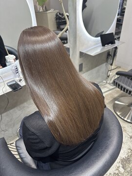 エトラ 渋谷店(etora) 艶髪 うるツヤ まろやかグレージュ ケラチントリートメント