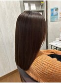 髪質改善/美髪セミディ/美人ストレート/モテ髪小顔ヘア/こなれ