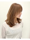 小顔レイヤーカットミディアムレイヤーレイヤーロング【日本橋】
