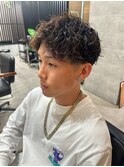 ツイスパツイストパーマショートパーマアップバング【大和】