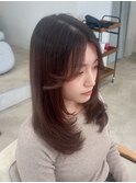 レイヤーカット髪質改善トリートメント前髪カット