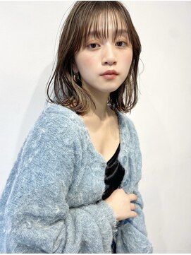 ソト 銀座(soto.) ハイライトカラー/くびれヘア/レイヤーパーマ/ミニボブ[銀座]