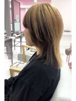 シャルティア(SHALLTIA)&nbsp;デザインカラー/ツートーンカラー/イエローベージュ/ウルフ