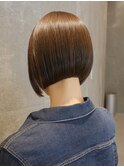 くせ毛多毛前下がりボブライン崩れないまとまる大人