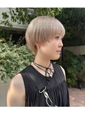 ショートカット/ハイトーン/ 心斎橋美容室/ Eurica