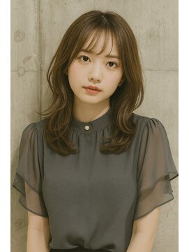 ロハスバイケンジ(LOHAS by KENJE) レイヤーカット×オリーブベージュ/小田急相模原/相模大野