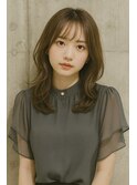レイヤーカット×オリーブベージュ/小田急相模原/相模大野