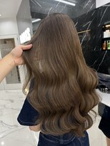 ラピス 渋谷本店(Lapis)&nbsp;オリーブカラー/ブリーチなし/髪質改善/レイヤーカット