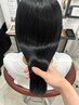 【平日限定】突然の雨にも負けない◎　カット＋ストレートパーマ　16,500円