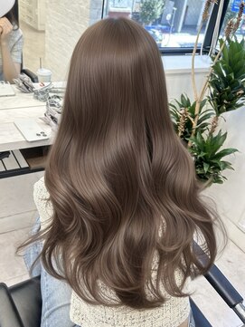 アマトウキョウスマートサロン(AMA TOKYO×Smart Salon) マロンベージュ  アッシュベージュ  透明感カラー