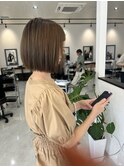 【白髪カバー】カーキベージュ