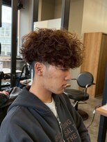 リッチブランドアンドコー(Rich Brand&Co)&nbsp;ショートハーパー メンズパーマ バーバー スペインカール