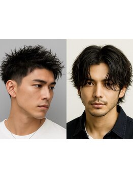 髪質や骨格に合わせた丁寧な施術が魅力◎自宅でも簡単にスタイリングが可能◎［メンズ/ニュアンスパーマ］
