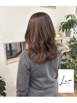 レイヤー×ワンカールパーマ