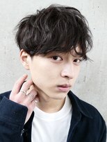 フィフスパーク(fifth PARK)&nbsp;渋谷ルーズパーマフェザーパーマフェザーショートマレットヘア