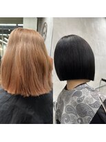 サロウィン 広島(SALOWIN)&nbsp;縮毛矯正×ボブ