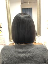 ヘアー グリーン(hair green)&nbsp;30代40代50代/ツヤ髪ボブ/黒髪ボブ/前下りボブ