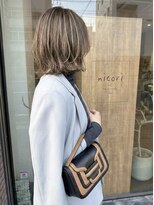 ニコリヘアワークス(nicori hair works)&nbsp;レイヤー×ボブ×ハイライト1