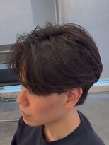 バース 河原町店(BIRTH)&nbsp;韓国へアカルマパーマワックスなしセンターパート黒髪ウルフ