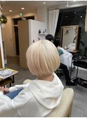 ブロンドショート