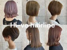 ハイヴ ヘアライン(Hi-ve hairline)