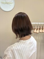 エミイ 鎌倉(eMii.)&nbsp;レイヤーボブ［ゆるふわボブピンクブラウン髪質改善レイヤー］