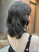 イギー(igggy)&nbsp;レイヤーパーマ　デジタルパーマ　ウルフパーマ　ミディアム