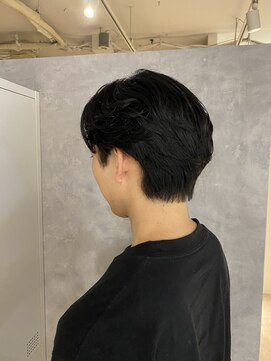 モク(mok) 毛流れセンターパート