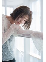 サロンドミルク 新百合ヶ丘店(salon de MiLK)&nbsp;動きのあるボブヘア＜新百合ヶ丘＞