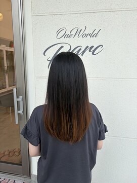 ワンワールドパルク(One World Parc) ナチュラルストレート