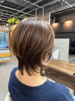 ザ ブリンク(THE BLINK) 【ショートボブ】ひし形レイヤーで小顔魅せ!大人上品くびれボブ