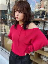 ラパンセ ブルー(LA PENSEE BLEU)&nbsp;ウルフレイヤー×パーマ