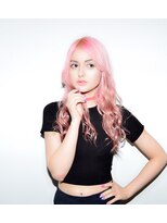 ヘアーエクステンド エフ 渋谷(f)&nbsp;ロングパステルピンク