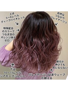 グレース(GRACE) バレイヤージュシルバー◎