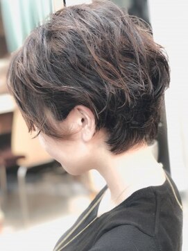 ヘアアンドライフ エジェリデイズ(hair&life egerie days) パーマでハンサムショート◎20代30代40代50代