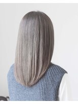 リリー ヘアー デザイン(LILY HAIR DESIGN) Wカラー　ベージュグレージュ