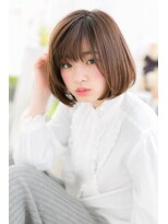 好感度大！小顔ナチュラルボブa