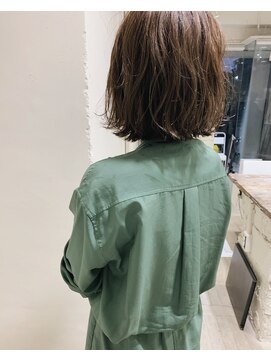 ヘアメイク ミッカ(HAIR MAKE MICCA) natural wave bob◎杉浦 恵