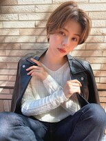 グレース(GRACE)&nbsp;センター分けハンサムショート＊担当坂本