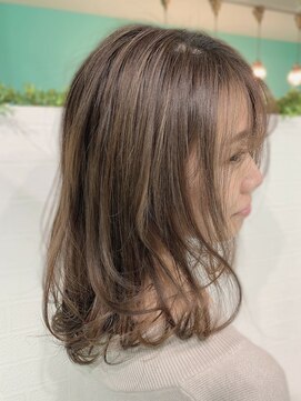 ドライブアンドビジョン 池袋(Drive&Vision) こなれハイトーンくびれデジタルパーマ[池袋/縮毛矯正/髪質改善]