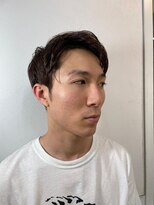カミヤ 髪や 目黒店 ナチュラル73アップバングスタイル[理容室/メンズカット]
