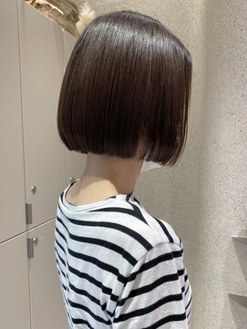 マイル 渋谷(mile) こなれミディ/美髪ヘア/大人かわいい/ホワイトグレージュ/渋谷駅