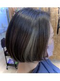 シンプルボブアクセサリーカラーオン