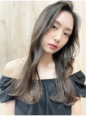 透明感ロングヘア