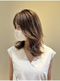 韓国風外ハネスタイル