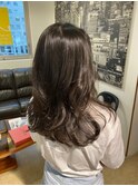 コテ巻き風デジタルパーマ韓国風ミディアム♪