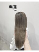 アンダーバーホワイト 西宮店(_WHITE) UPTOGLOSS髪質改善トリートメント　ミルクティーハイライト